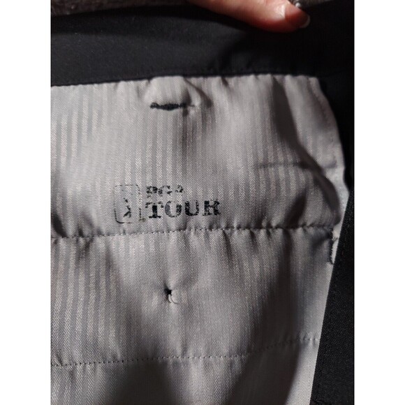 PGA Tour Shorts Mens Size 36 Black 100% Polyester - Picture 6 of 7